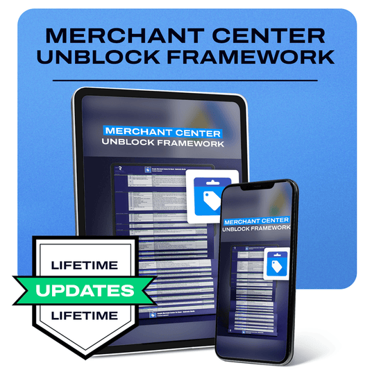 Lifetime Updates - Merchant Center Unblock Framework