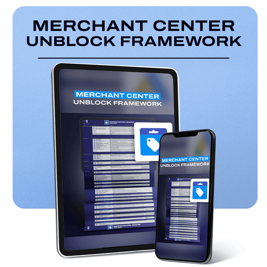 Merchant Center Misrepresentation Unblock Framework