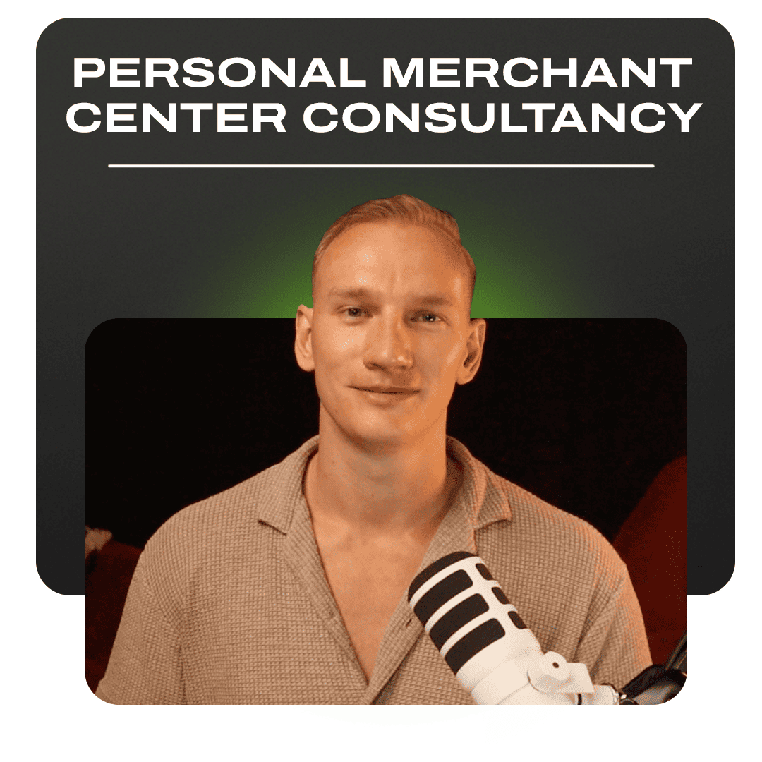 Personal Merchant Center Consultancy (2x Audit) with Robin