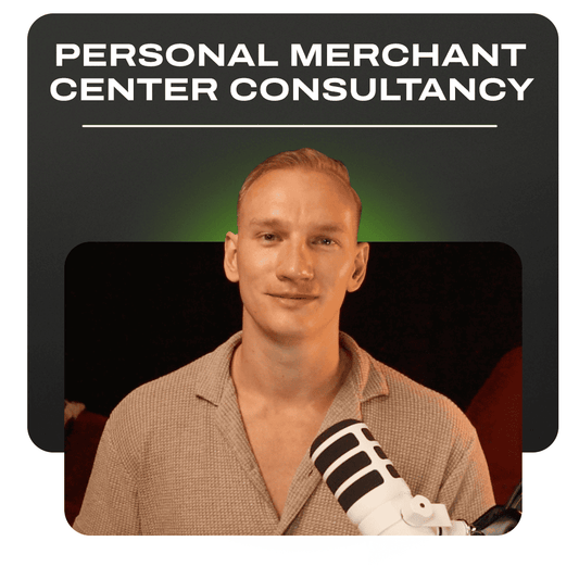 Personal Merchant Center Consultancy (2x Audit) with Robin